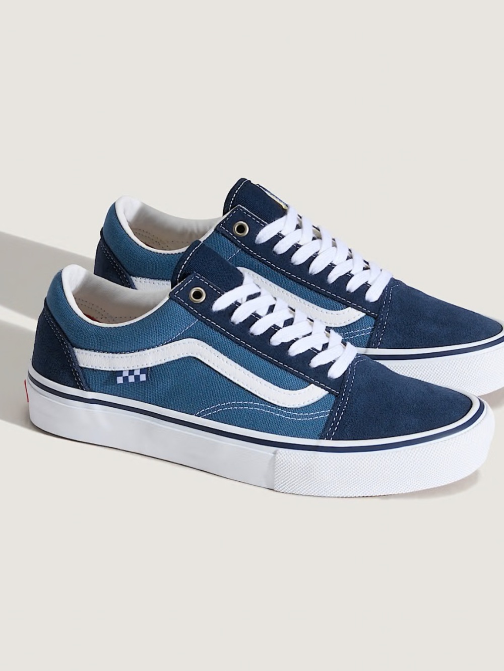 Vans old skool navy blue skate shoes men 11